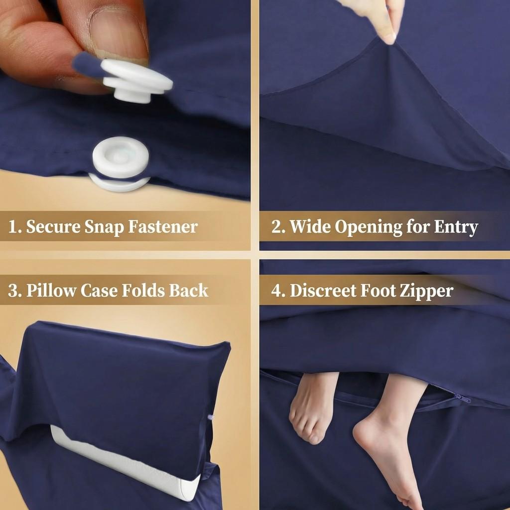 Sleeping Bag Liner Travel Sheet & Adult Sleep Sack Camping Sheets Travel Sleep Sack for Backpacking Hotels & Hostels  Lightweight Single &Double Tra