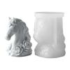 Horse Theme Silicone Candle Making Mold With Intricate Detailing For Unique Handcrafted Home Decoration