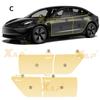 Tsela Model 3 Transparent TPU Protective Film: Anti-Yellowing, Anti-Scratch, Anti-Fouling, Self-Healing.