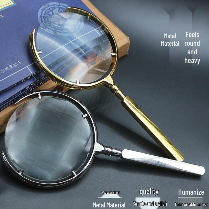 Retro Handheld Magnifying Glass