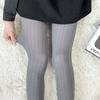 New Design Grey Tights Retro Style Wheat Pattern Women Slim-fit Stockings Lingerie Sexy Spicy Girls Soft Nylon Elastic Pantyhose