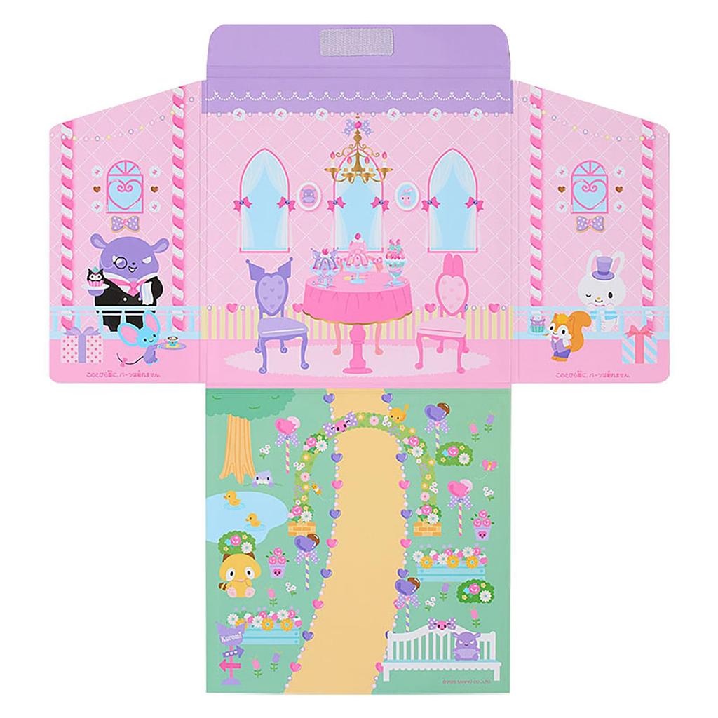 Sanrio Dress-Up Set (with Character Magnets) My Melody & Kuromi Paper & Steel Ages 3+ 582921