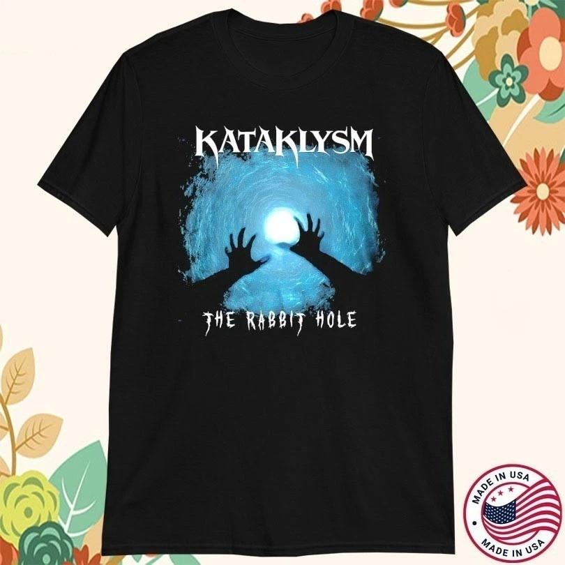 

NEW Kataklysm Band Kataklysm The Rabbit Hole Cotton Black S-5XL BT2053 Unisex T-Shirt XXXXL