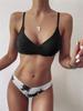 European and American Gradual Change Tie-dye Color Matching Women's Swimsuit Bikini 9181
