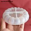 Round Bubble Coaster Silicone Molds for DIY Epoxy Jewelry Storage Tray, Plaster Tray, Cement Cup Pad, Injection Resin Mold