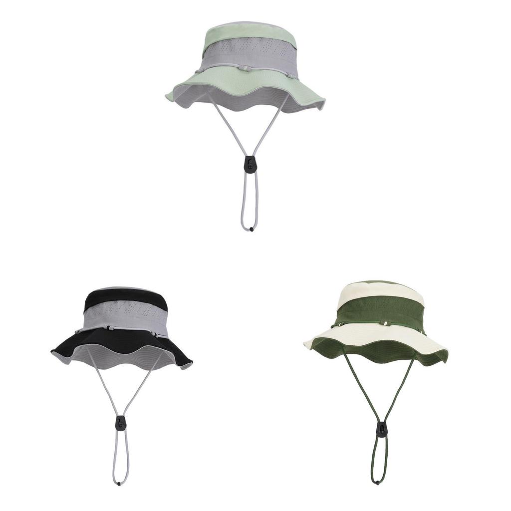 Summer Foldable Sun Hat With Wide Brim For Outdoor Men And Women