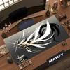 Mecha Robot Warrior Mouse Pad XXL Ink Brush Art Style Non‑Slip Rubber Deskmat Pc Game Keyboard Mats Large Computer Mouse Mat
