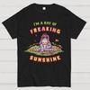 A Freaking Ray Of Sunshine Cotton Summer Casual Cool Loose T-Shirt