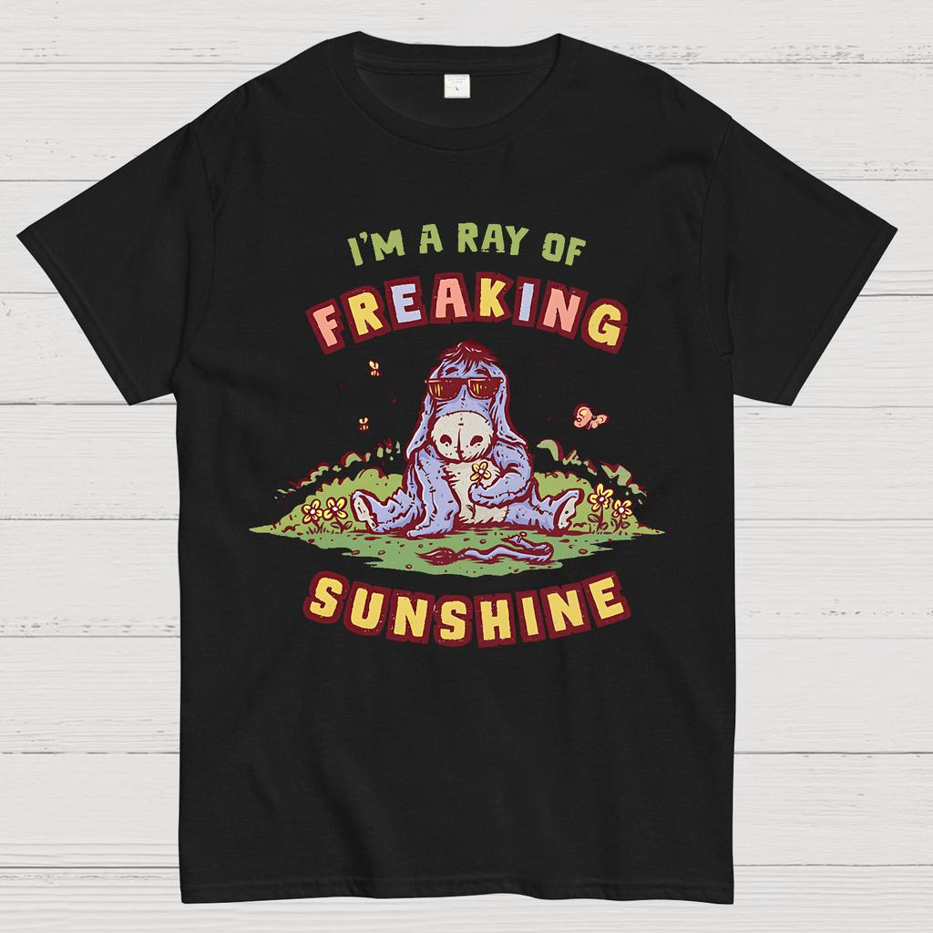 A Freaking Ray Of Sunshine Cotton Summer Casual Cool Loose T-Shirt