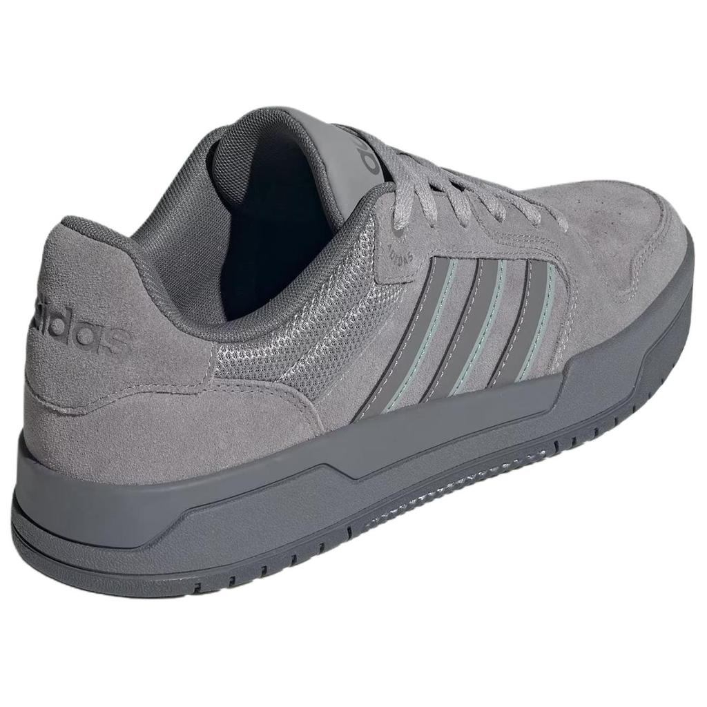 Adidas Entrap Fashion Comfortable Durable Low-Top Skate Shoes Unisex Sneakers Gray KI8456