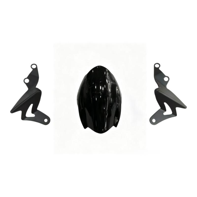 Motorcycle windshield air deflector Flow Guide Plate Double Bubble heightened version for Ducati 696 796 795 M1000