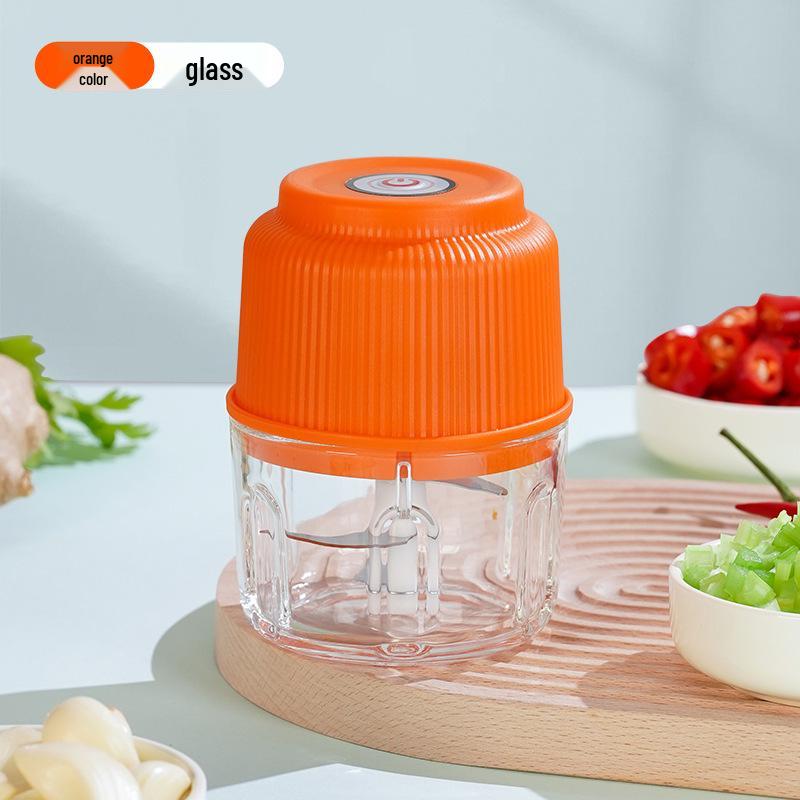 2025 Electric Garlic Chopper Type-C Charging Food Processor JL7005