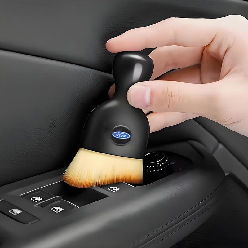 Car Interior Gap Dust Cleaning Tool Vent Cleaning Brush Fine Soft Brush For Ford Focus Mondeo Edge Ecosport Ranger Fiesta Fusion ZV5