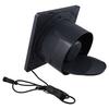 Ventilator de înaltă eficiență 12V DC Motor din cupru pur Compatibil cu panou solar Ventilator de evacuare din ABS ignifug Construcție