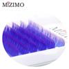 MIZIMO 6 Rows Of Color Single Grafted False Eyelashes, Dramatic Eye Makeup Eyelashes, Natural Extension. 8-15mm,C D,0.07mm