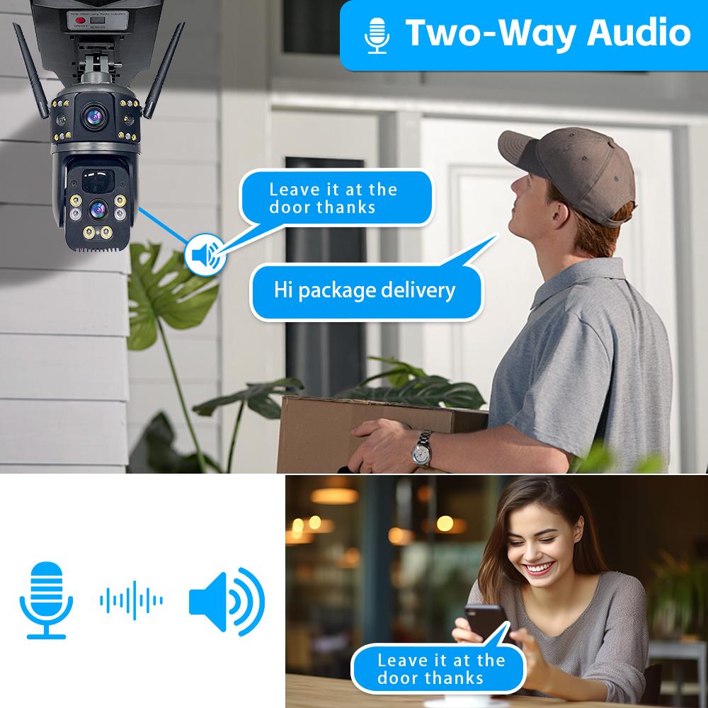 LED Lighting & WiFi 4G Surveillance Cameras, Solar-powered Security IP Cameras, Intelligent Radar-sensing Streetlights