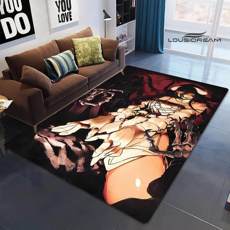 The Latest Anime Overlord Printed Carpet Picnic Carpet Fashion Home Decoration Beautiful Anti -slip Area Rug Birthday Gift