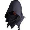 Pirate and Christmas Hat Set: Windproof Black Cotton Twill Masks for Halloween