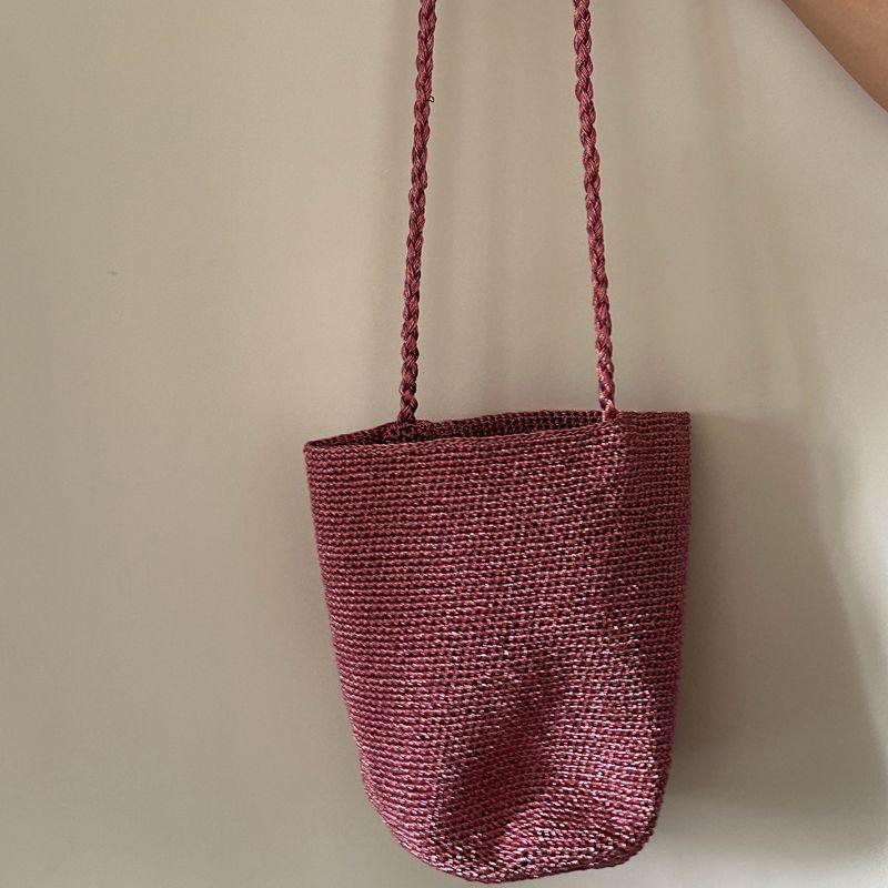 

Ручная работа Серебристый Синий Золотой Сумка через плечо Сумочка Нишевый дизайнер Коричневый Розовый Зеленый Pink