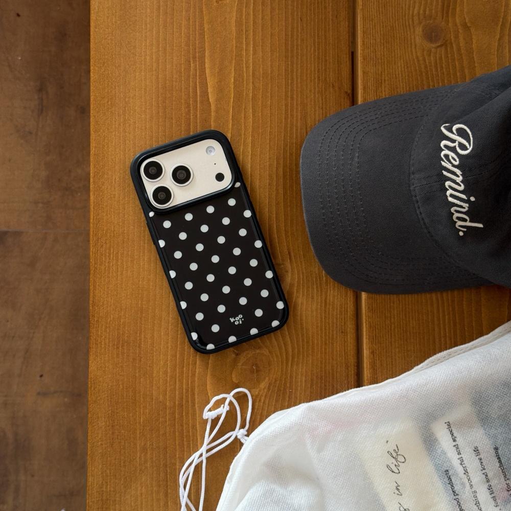 ins color polka dots are suitable for Apple 17 Pro mobile phone case iPhone16 personalized anti-drop 15/14 couple protective case