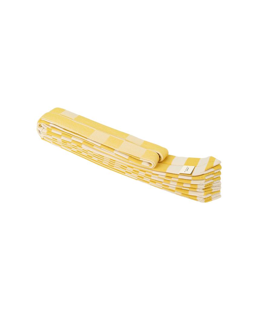 Pleatsmama Shoulder Bag Grid Yellow