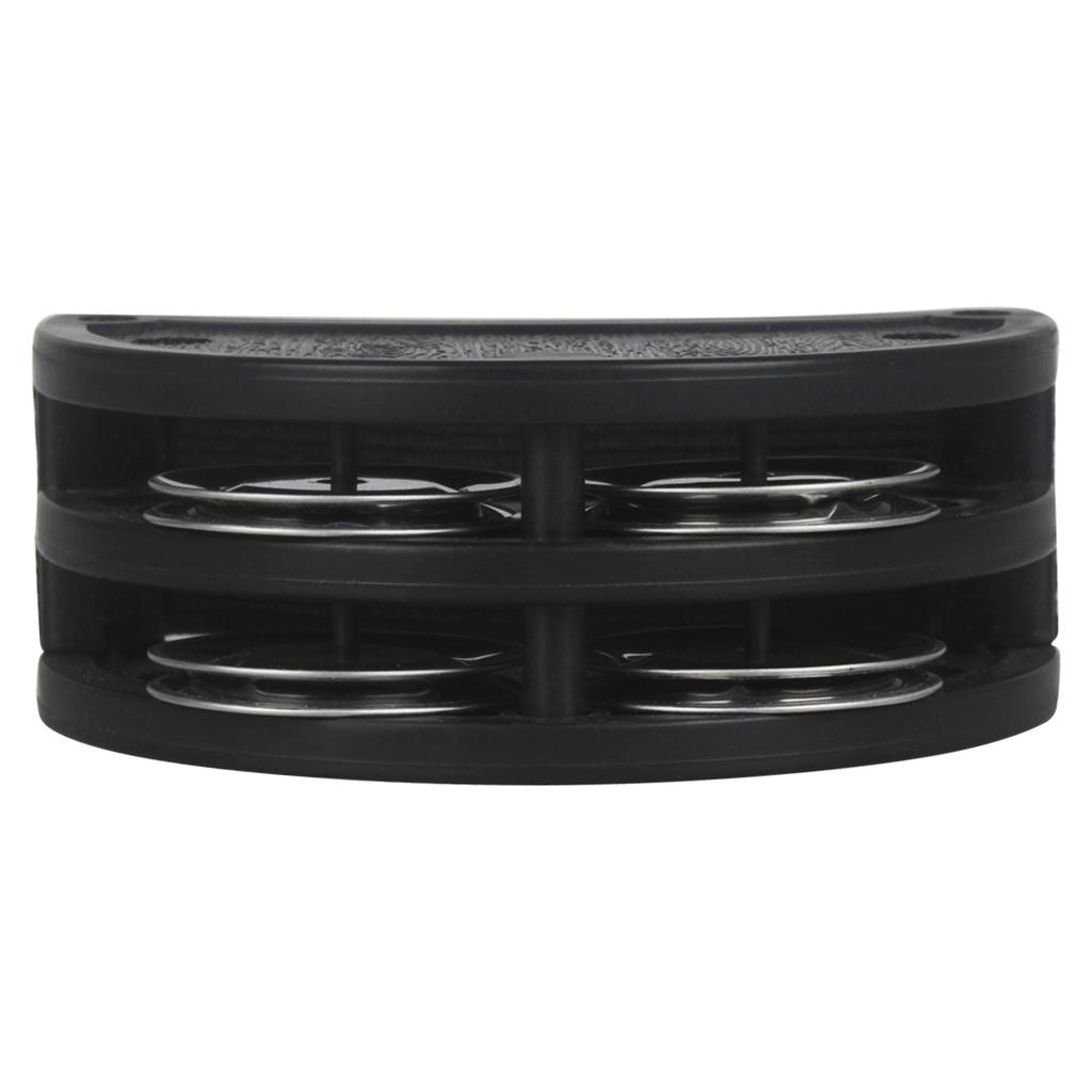 Orff Foot Tambourine Metal Jingle Bell Portable Percussion Instrument Box Drum Companion Musical Toys Double-row Bell Cymbals