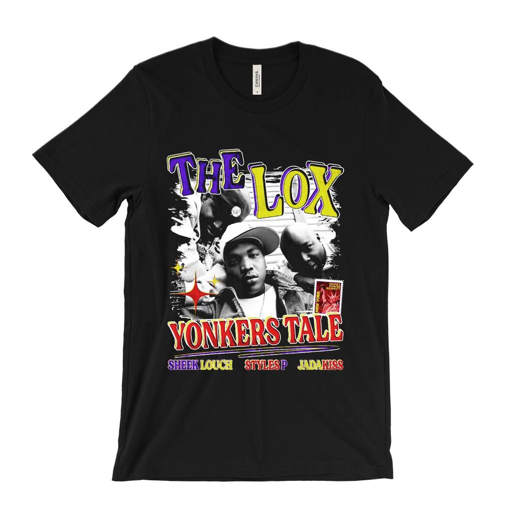 The Lox T-shirt - Yonkers Tale Sheek Louch Styles P Jadakiss 90s Vntg Raptee