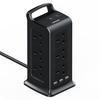 Multi Purpose USB Vertical Tower Shaped Socket High Power Multi Hole Socket Household Office Power Strip