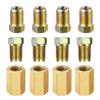 12 Pcs /Set Brake Line Repair Female Union Inverted Nut Fittings Tube