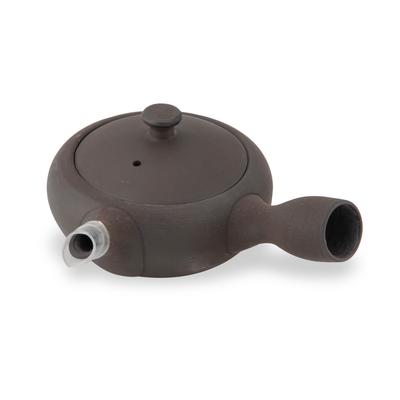 Kamoshika Douguten Teapot Time Round Made In Banko Ware Ceramic Tea Gift Boxed Japanese Japanese For Gift (Tea - Teapot, 100ml) / Japan, Stoneware,