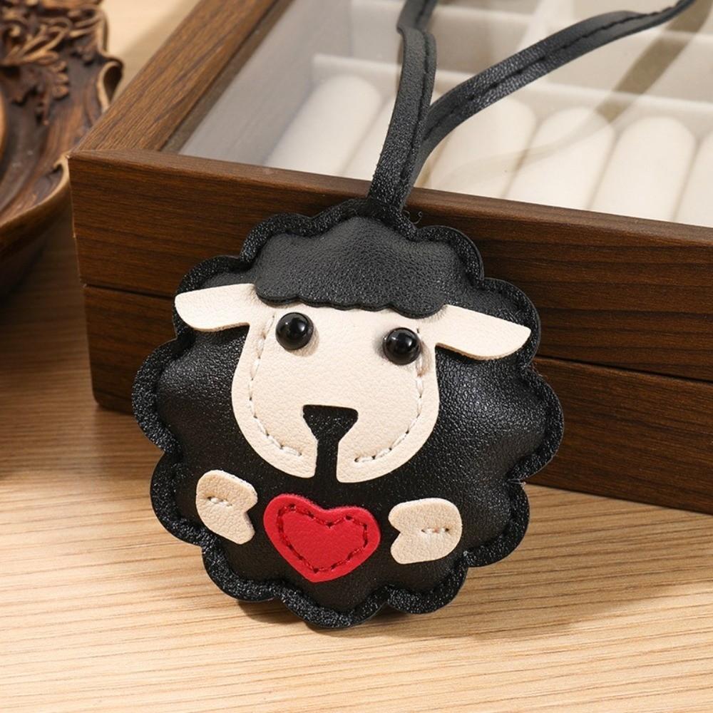 Lightweight Lamb Keyring Soft Bag Charm Cute Sheep Keychain Sister