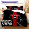 Alajuelense Logo Pattern Bedding Set Quilt Cover Pillowcase Home Decor Gift (1 * duvet cover + 2 * pillowcase, without core)
