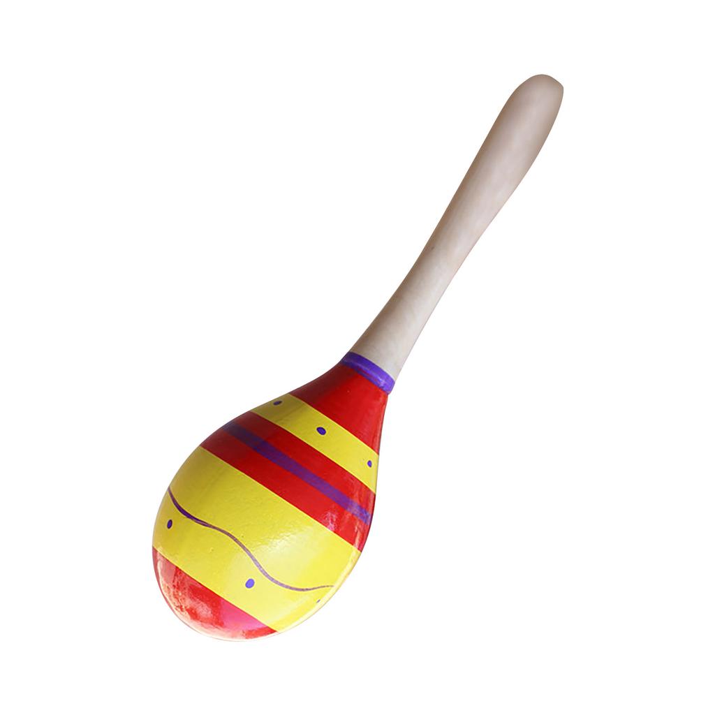 Maraca Toy Hand Percussion Rattle Music Education Kindergarten Rumba Shaker Sand Hammer for Kids