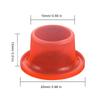 50Pcs Faucet Sealing Gasket Triangle Valve Hose Plumbing Fitting Plug Silicone Washer Seal for Various Plumbing Fixtures