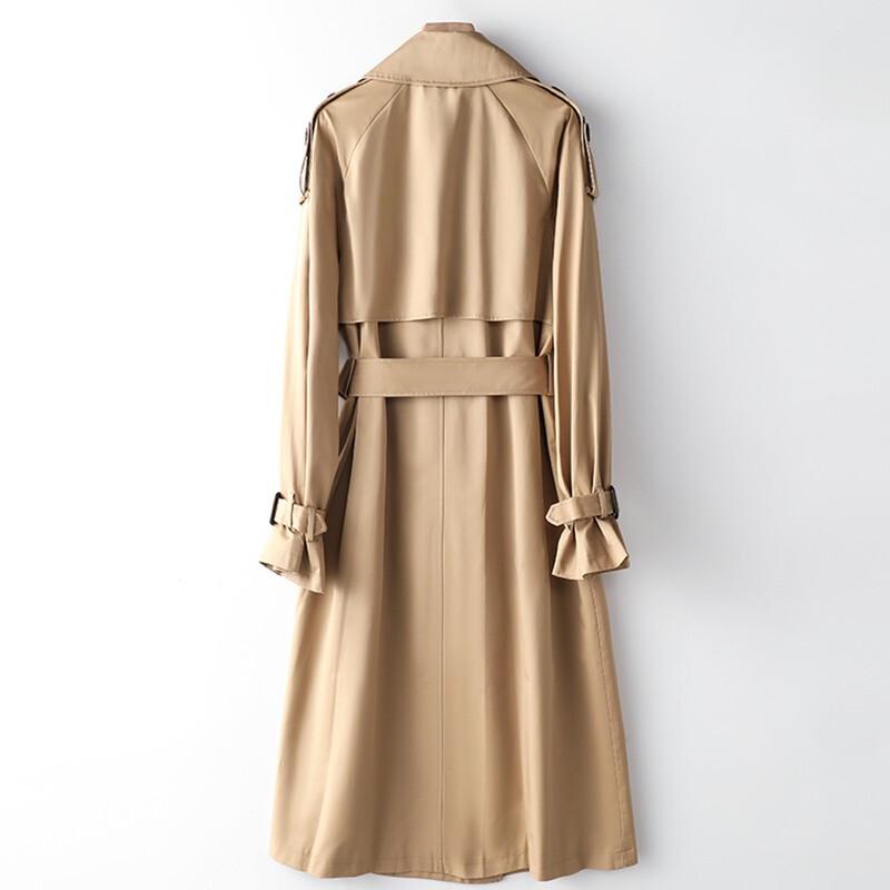 G·TENNA YY-610 Women's Long Trench Coat