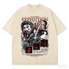 Game Clair Obscur Expedition  Graphic Vintage Washed T Shirt Men Women Clothing Fashion Oversized Cotton Short Sleeve Tshirts
