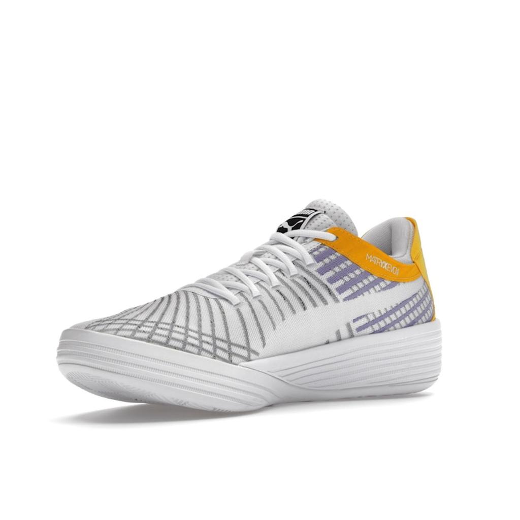 Puma Clyde All-Pro Coast 2 Coast - Lakers Unisex Sneakers White Prism-Violet 195124-02