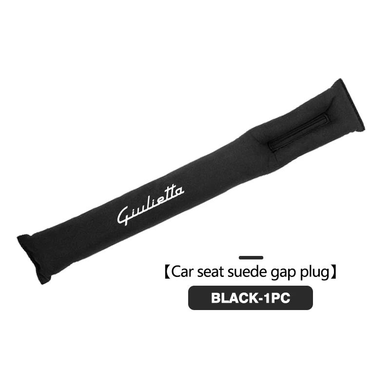 

Car Stickers For Alfa Romeo Suede Car Logo Seat Gap Filler Seat Seam Leak-proof Plug Strip For Alfa Romeo GT Stelvio F1 Brera Vo