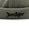 Landlord Hat SHARK Shark Embroidery Hat Hong Kong Style Yuppie Headgear Personalized Melon Fur Hat