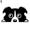 Reflective Waterproof Cute Puppy Dog Pattern Car Auto Trunk Decor Sticker Decal