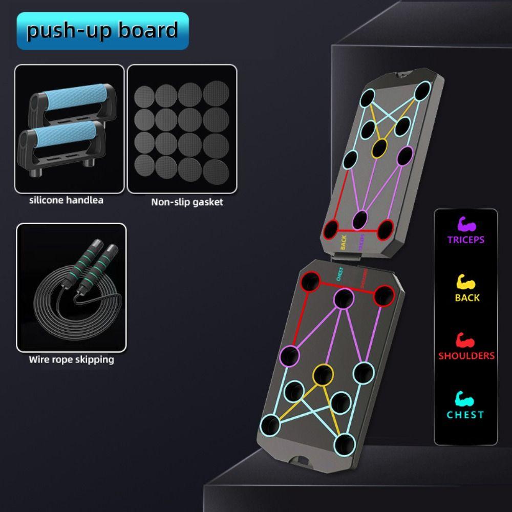 Multifunctional Home Exercise Equipment Foldable Push Up Bar Arm Traning Push-up Board  Push-up