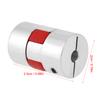 Flexible Spider Shaft Coupling OD20mm X L25mm CNC Stepper Motor Coupler Connector