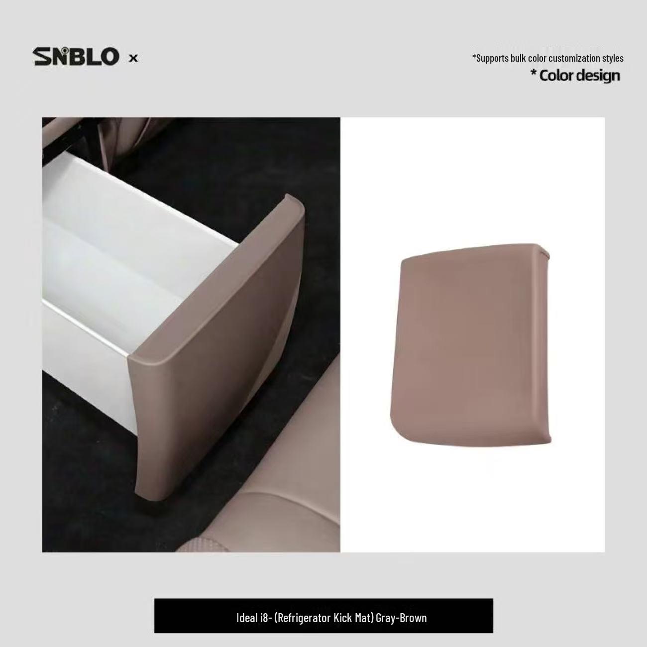 

Lixiang i6 Silicone Refrigerator Kick-Proof, Anti-Stain, Dirt-Resistant Protective Car Interior Mat