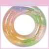 Adult Thickened Inflatable Swim Ring With Sparkling Watercolor Painting For Men And Women 90 Suitable For Adults