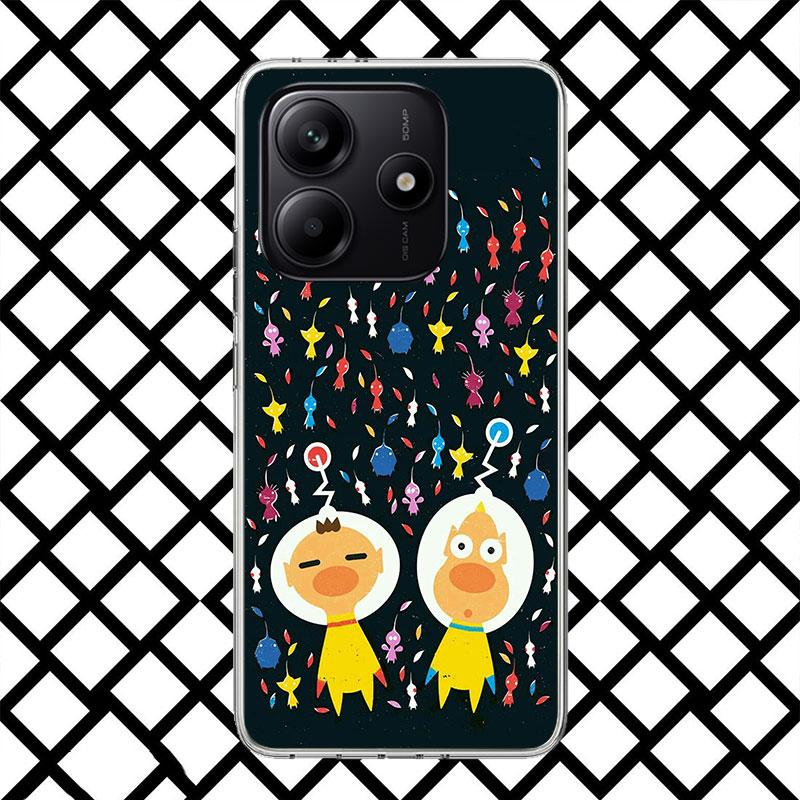 

Game P-PikminS 4 Phone Case for Xiaomi Redmi Note 15 14 14S 13 12 12S 11 Pro Plus 11E 11T 11S 10S 5G Soft Cover Fundas Redmi Not Redmi Note 13 5G
