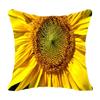 Sunflower Print Pillowcase Office Living Room Home Pillowcase Car Ornaments