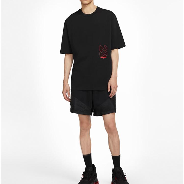 Jordan 23 Engineered Crew Neck Short Sleeve T-Shirt Men Tops Black CN3104-010