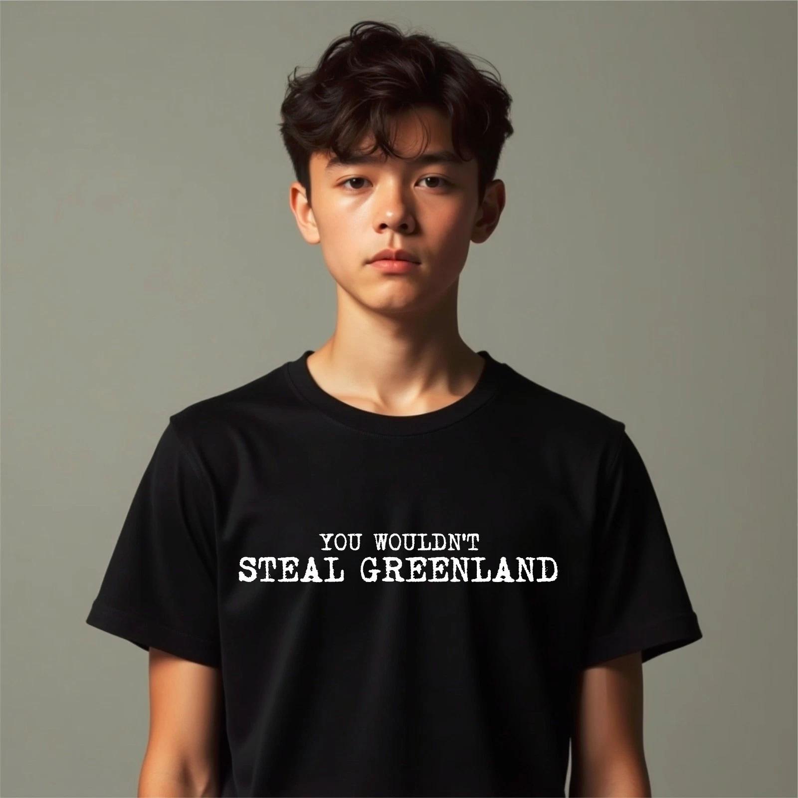 

Political Satire You Wouldn t Steal Greenland Sarcastic Protest Parody T-Shirt 2XL