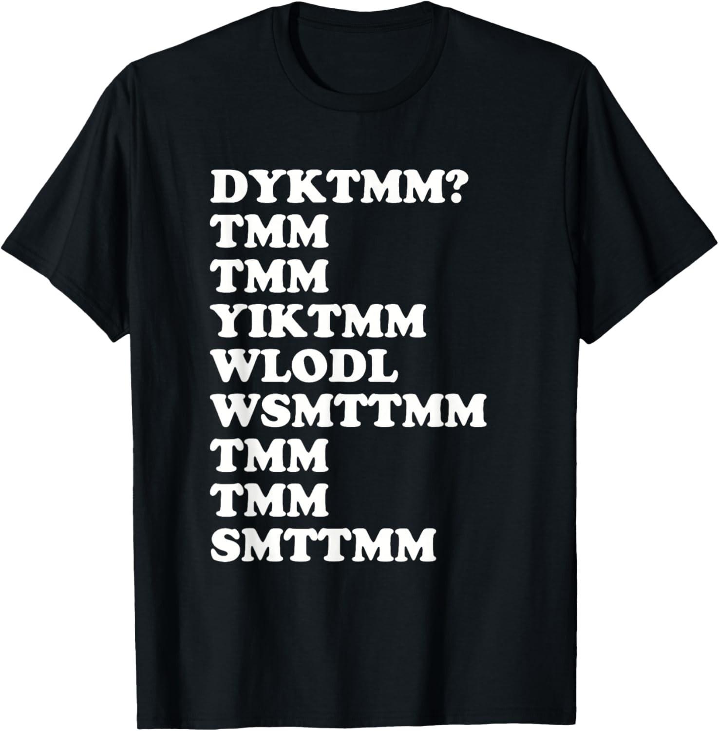 Do You Know The Muffin Man DYKTMM Nostalgic Saying Quote T-Shirt unisex T-Shirt S разноцветный