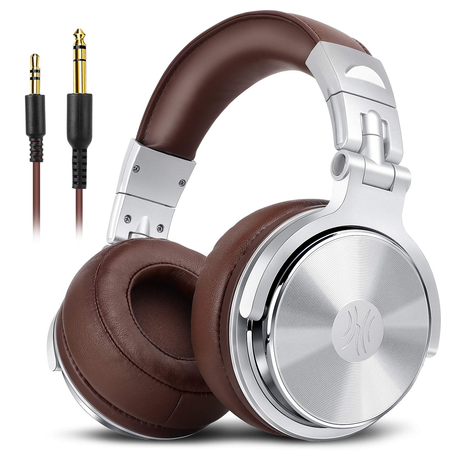 

OneOdio Pro30 Wired High-Resolution Headphones for Monitors, DJing, Studio Recording, Instrument Practice, Mixing, TV Viewing, and Movie Watching (Sil